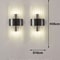 Crystal Wall Sconce In GoldBlack Stainless Steel G9 Wall Light For Bedroom Living Room 9