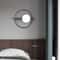 Modern Gold Black LED Wall Sconce Minimalist Round Accent Light For Bedroom Living Room 1
