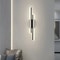 Modern CopperLine LED Wall Sconce With Acrylic Shade 3Color Bedside Hallway Wall Light 4