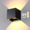 IP65 Waterproof Wall Light Aluminum Modern Outdoor Wall Sconce With G9 Replaceable Bulb Wall Lamp I 6