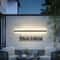 Modern IP65 Waterproof LED Wall Light Outdoor Long Strip Garden Lamp 0