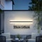 Modern IP65 Waterproof LED Wall Light Outdoor Long Strip Garden Lamp 0