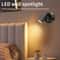 MagnaGlow Rechargeable Magnetic Wall Light Dimmable USB Rechargeable LED Light For Bedside Reading 0