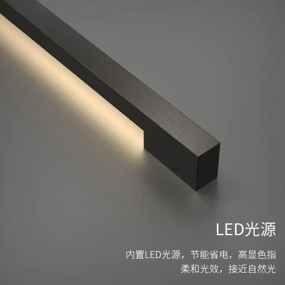 Nordic Minimalist LED Linear Wall Lamp Modern Indoor Strip Light For Living Room Bedroom 2