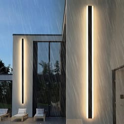 modern waterproof led wall light bar for outdoor garden & villa decor