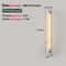 Nordic Glow LED Wall Lamp Modern Minimalist Long Wall Mounted Light 9
