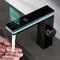 Smart LED Digital Display Bathroom Faucet Brass Deck Mounted Hot Cold Basin Mixer Tap 6