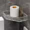 Glacier Clear Wall Mount Corner Shelf Modern Bathroom Shower Organizer With Strong Adhesive Hold 0