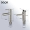 Matte Black Bathroom Sink Faucet Modern Single Handle Hot Cold Mixer Tap 5