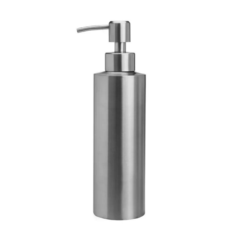 Stainless Steel Soap Dispenser Pump Refillable 304 Kitchen Bathroom Lotion Bottle 4