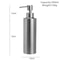 Stainless Steel Soap Dispenser Pump Refillable 304 Kitchen Bathroom Lotion Bottle 8