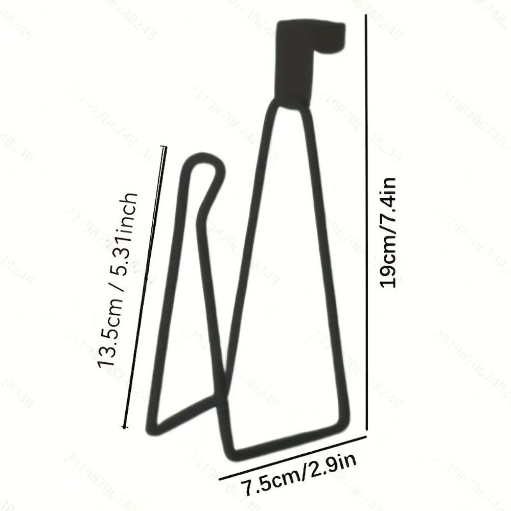 NoDrill Stainless Steel Wall Mounted Toilet Paper Holder SpaceSaving Bathroom Storage Rack 4