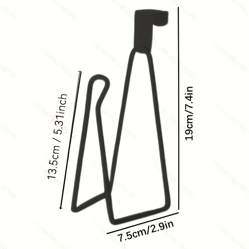 NoDrill Stainless Steel Wall Mounted Toilet Paper Holder SpaceSaving Bathroom Storage Rack 4