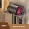 WallMounted Hair Dryer Holder Bathroom Hair Tool Organizer Shelf 6