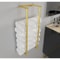 Modern Wall Mounted Towel Rack For Rolled Towels Stainless Steel Bathroom Storage Organizer 4