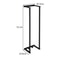 Modern Wall Mounted Towel Rack For Rolled Towels Stainless Steel Bathroom Storage Organizer 7
