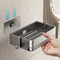 AeroHold Space Aluminum Wall Mounted Soap Dish No Drill Bathroom Storage Rack 1