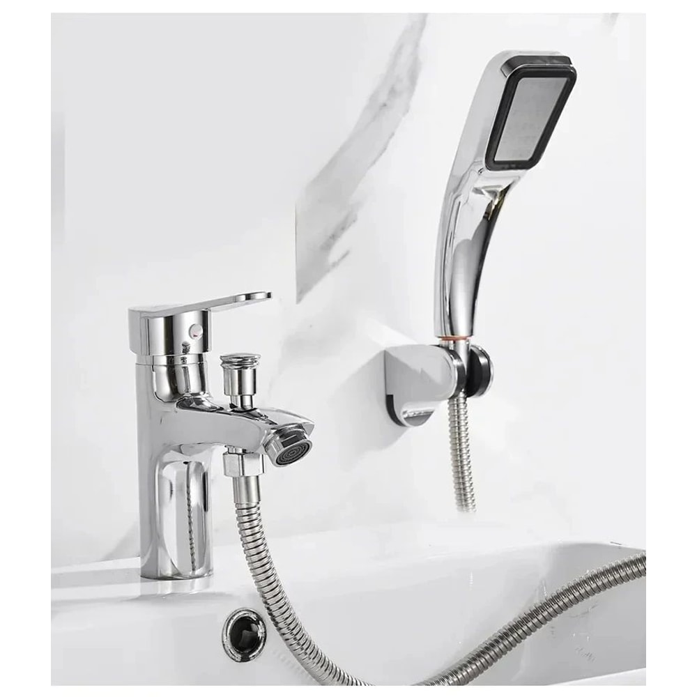 Premium Modern Basin Tap Bathroom Sink Faucet With Single Hole Faucet Design Multifunction Shower 2