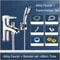 Premium Modern Basin Tap Bathroom Sink Faucet With Single Hole Faucet Design Multifunction Shower 8