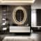 Luvodi Oval LED Bathroom Mirror With Dual Lighting 3 Color Modes 2