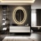 Luvodi Oval LED Bathroom Mirror With Dual Lighting 3 Color Modes 2