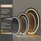 Luvodi Oval LED Bathroom Mirror With Dual Lighting 3 Color Modes 4