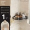 Corner Adhesive Shower Caddy Shelf No Drill Bathroom Wall Organizer 5