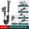 Stainless Steel Bidet Sprayer Kit Handheld Toilet Sprayer Set With DoubleOutlet Angle Valve 3