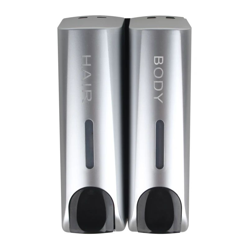 Wall Mount Soap Dispenser Single Double Triple 350ml Shower Organizer 17