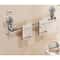 FlexiGrip Suction Cup Towel Bar NoDrill Retractable Bathroom Kitchen Wall Rack 7