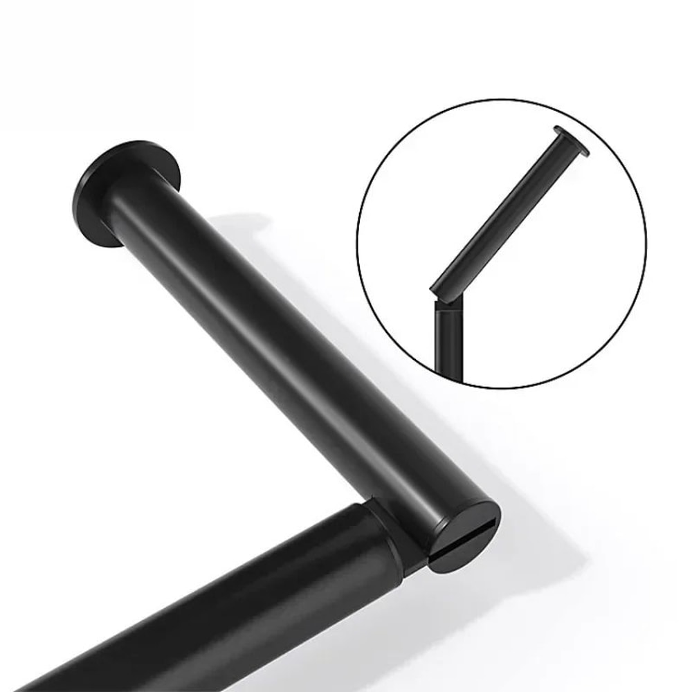 Freestanding Stainless Steel Toilet Paper Holder Stand With Storage Shelf 3