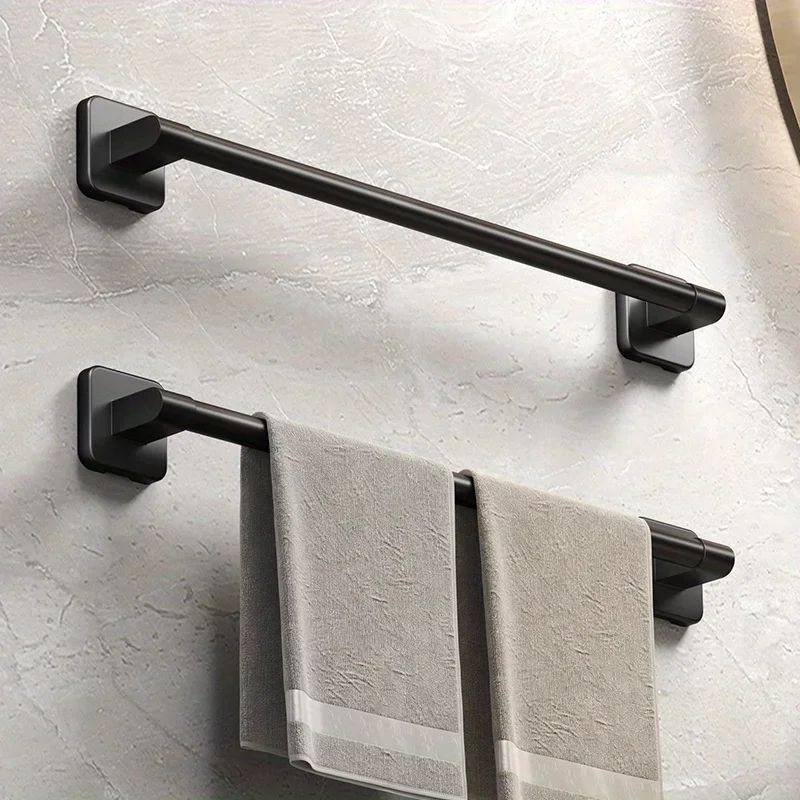 OvertheDoor Stainless Steel Towel Rack SpaceSaving Bathroom Kitchen Cabinet Organizer 5