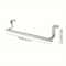OvertheDoor Stainless Steel Towel Rack NoDrill Cabinet Bathroom Towel Bar Organizer 7