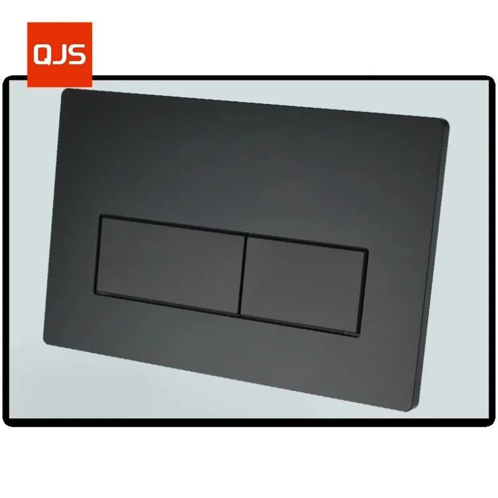 Matte Black Dual Flush Toilet Plate With Lever Frame For Geberit Sigma Systems 3