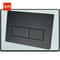 Matte Black Dual Flush Toilet Plate With Lever Frame For Geberit Sigma Systems 3