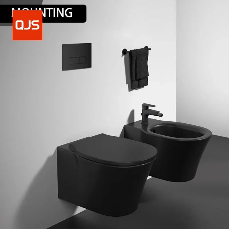 Matte Black Dual Flush Toilet Plate With Lever Frame For Geberit Sigma Systems 4