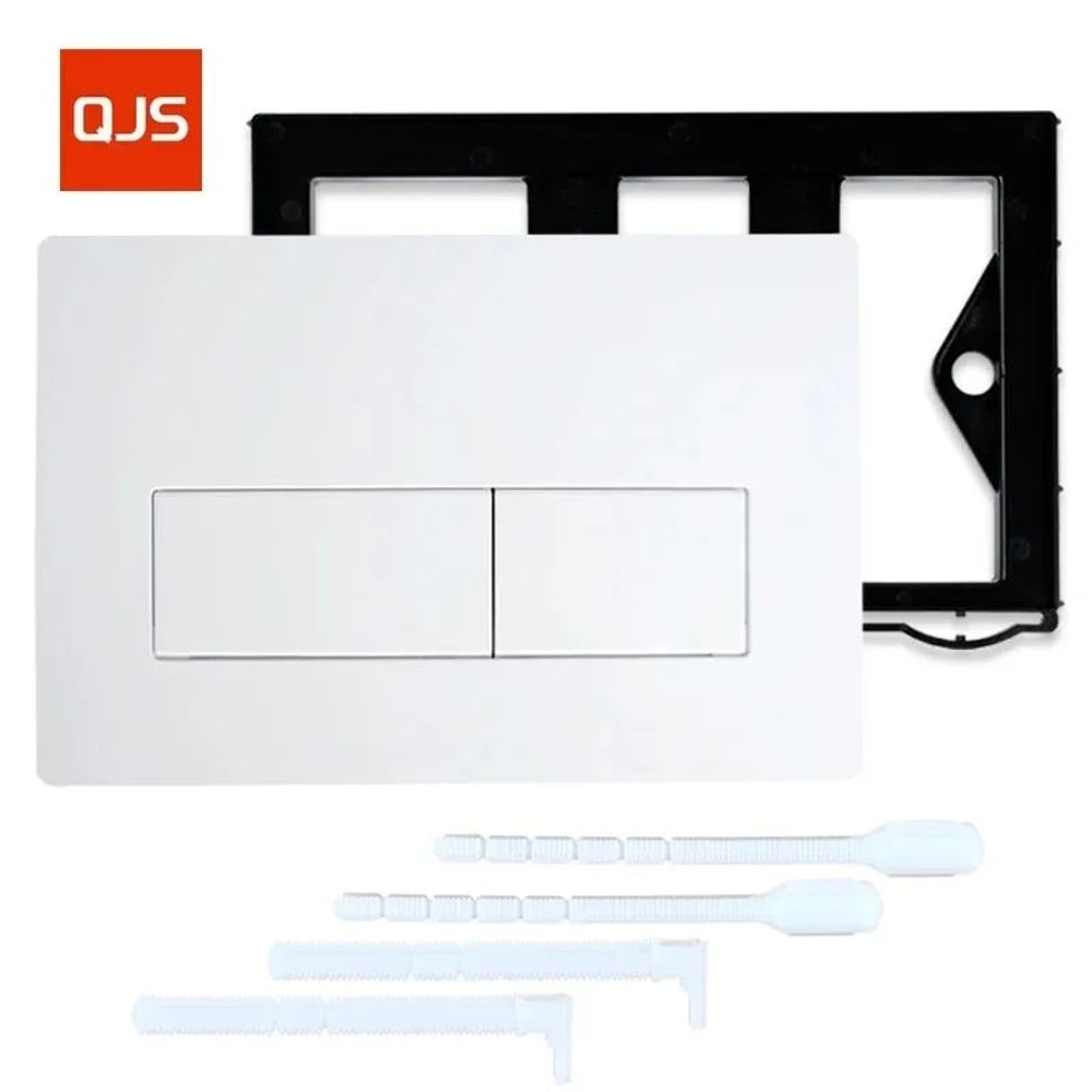 Matte Black Dual Flush Toilet Plate With Lever Frame For Geberit Sigma Systems 6