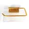 Luxury Gold Toilet Paper Holder With Shelf No Drill Wall Mounted Bathroom Organizer 7