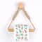 Rustic Wooden Triangle Toilet Paper Holder NailFree Wall Mounted Bathroom Shelf 1