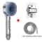 High Pressure Shower Head With SelfCleaning Silicone Brush 4 Spray Modes 8