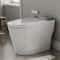 Smart Toilet With BuiltIn Bidet Auto Openclose Toilet Lid Heated Seat Warm Wash Auto Dual Flush 0