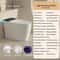 Smart Toilet With BuiltIn Bidet Auto Openclose Toilet Lid Heated Seat Warm Wash Auto Dual Flush 6