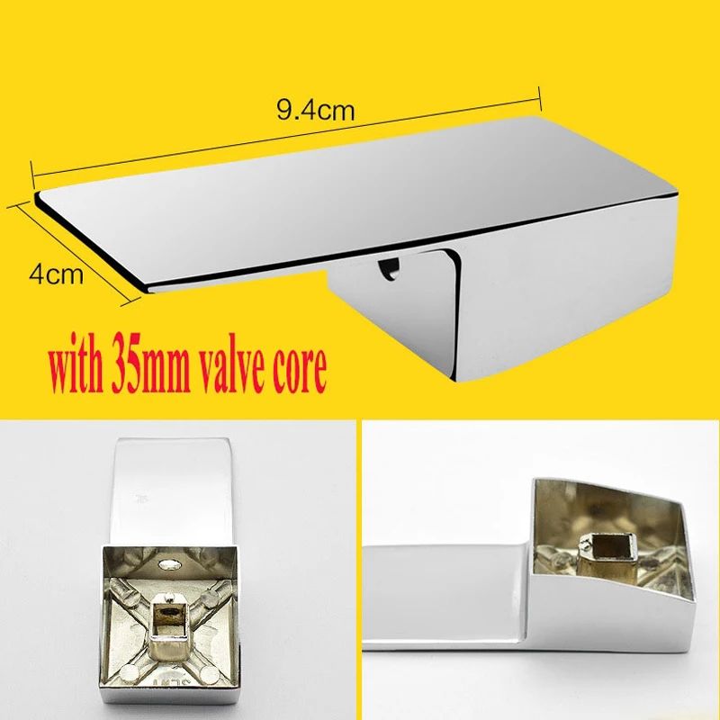 Universal Replacement Faucet Handle Metal SingleLever For Bathroom Kitchen HotCold Control 10