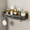 AeroGrip NoDrill Aluminum Corner Shower Shelf WallMounted Bathroom Storage Rack 4