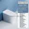 Luxury Smart Toilet With Heated Seat And BuiltIn Bidet Elongated OnePiece Comfort System 10