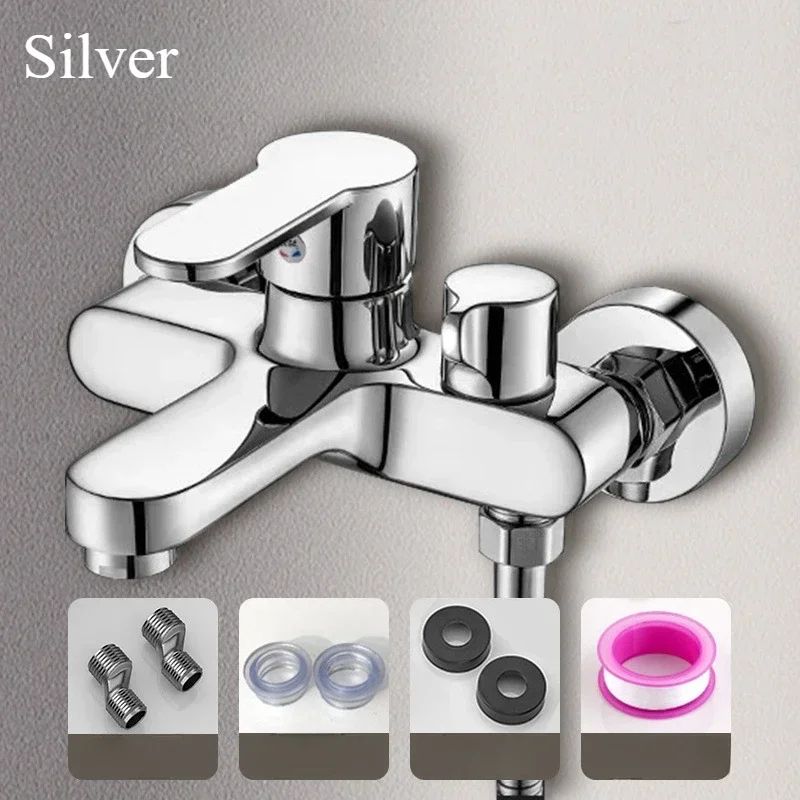 Luxury Thermostatic Shower System With 3Way Diverter Bathtub Mixer 8