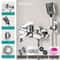 Luxury Thermostatic Shower System With 3Way Diverter Bathtub Mixer 9