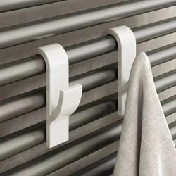 heated towel rack hooks – universal radiator towel holder clips for bathroom storage