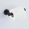 Stainless Steel Toilet Paper Holder Wall Mount DrillMounted Bathroom Tissue Holder In Black Or Silv 0