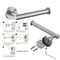 Stainless Steel Toilet Paper Holder Wall Mount DrillMounted Bathroom Tissue Holder In Black Or Silv 3